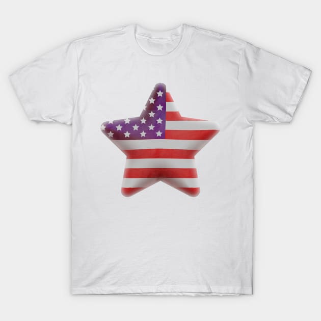 American Star T-Shirt by lidijaarts